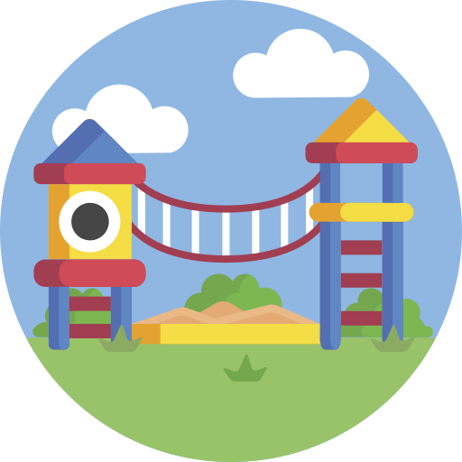 遊園地 Generic Circular icon
