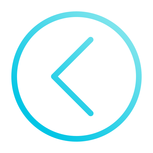botón de retroceso Generic Gradient icono