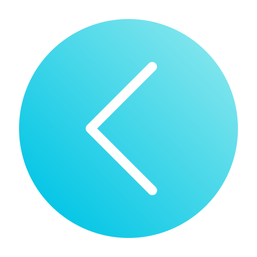 Back button Generic Flat Gradient icon