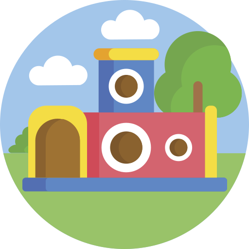 Inflatable castle Generic Circular icon