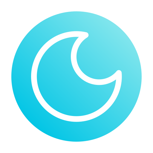Луна Generic Flat Gradient иконка