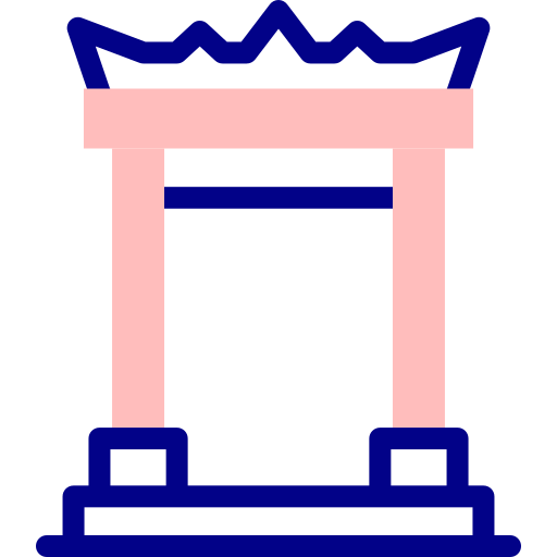 columpio gigante Detailed Mixed Lineal color icono