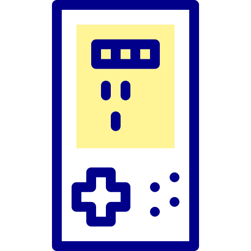 konsola do gier Detailed Mixed Lineal color ikona