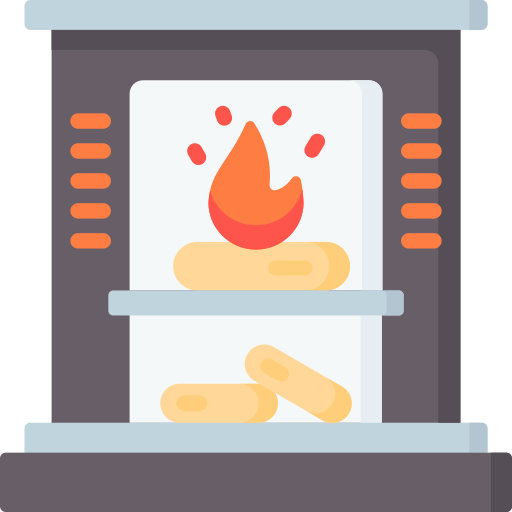 Fireplace Special Flat icon