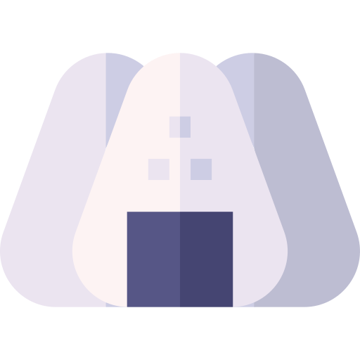 onigiri Basic Straight Flat icon