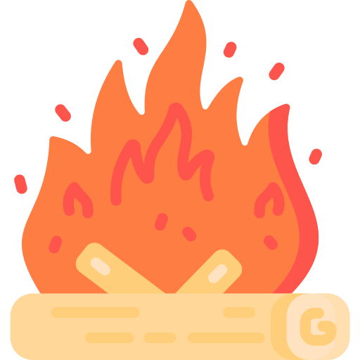 lagerfeuer Special Flat icon