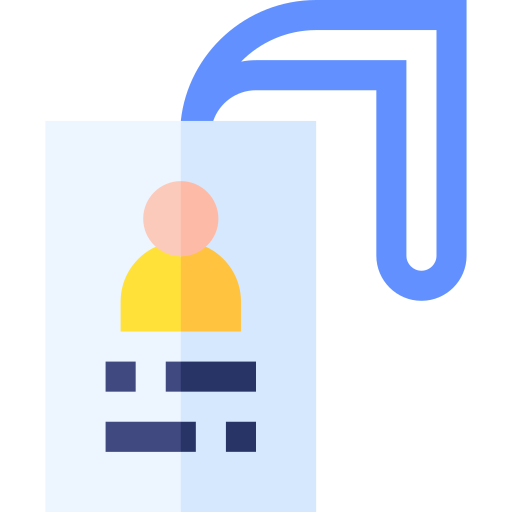 Entry Basic Straight Flat icon