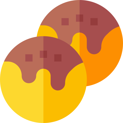 Takoyaki Basic Straight Flat icon