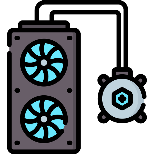 wasserkühler Special Lineal color icon