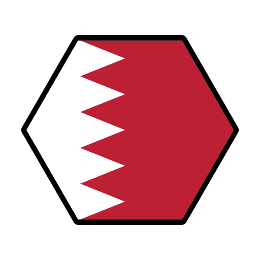bahrajn Generic Outline Color ikona