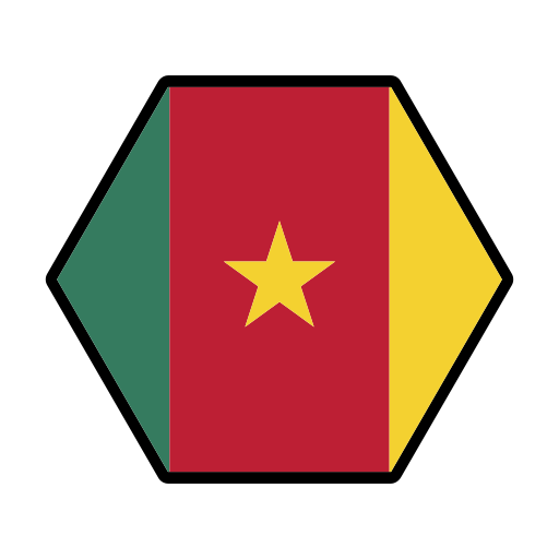 Cameroon Generic Outline Color icon