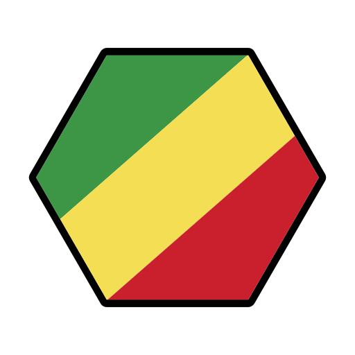 Congo Generic Outline Color icon