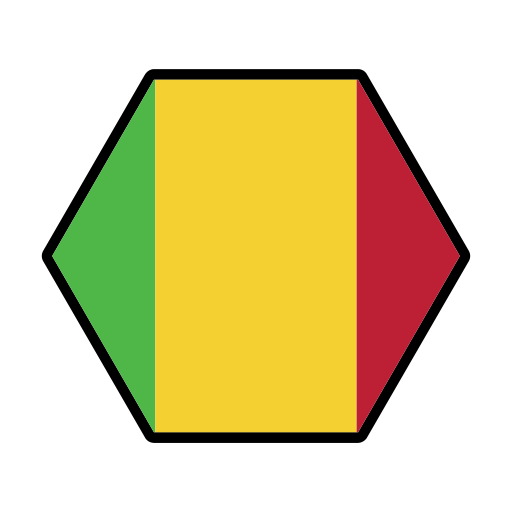 Mali Generic Outline Color icon