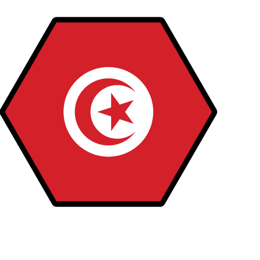 Tunisia Generic Outline Color icon