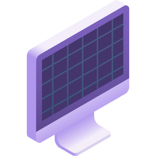 komputer Gradient Isometric Gradient ikona