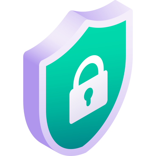 Secure Gradient Isometric Gradient icon