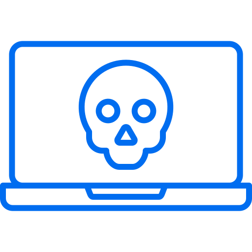 Cyber attack Generic Simple Colors icon