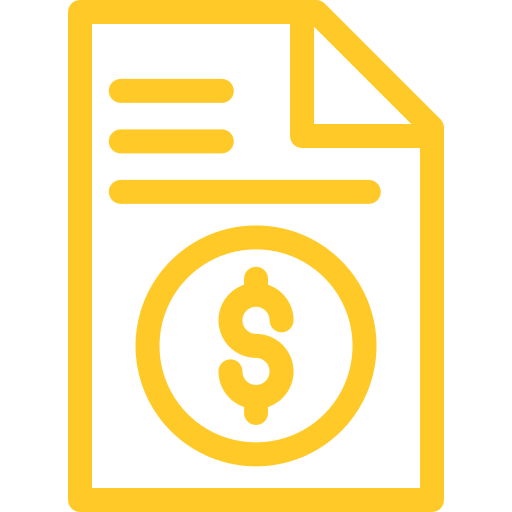 Invoice Generic Simple Colors icon