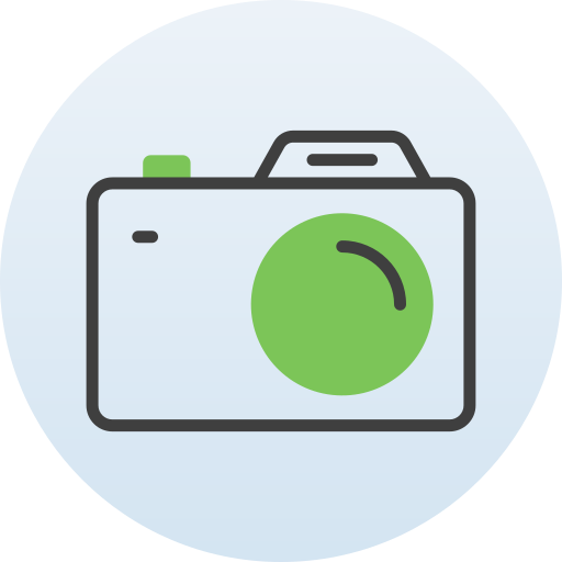 camera digitale Generic Circular icona