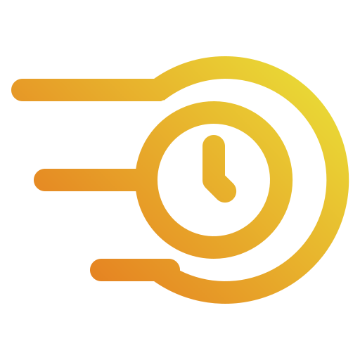 Fast time Generic Gradient icon