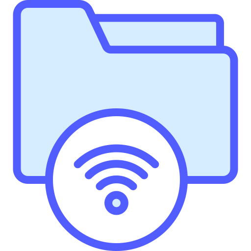 wifi Generic Blue icono