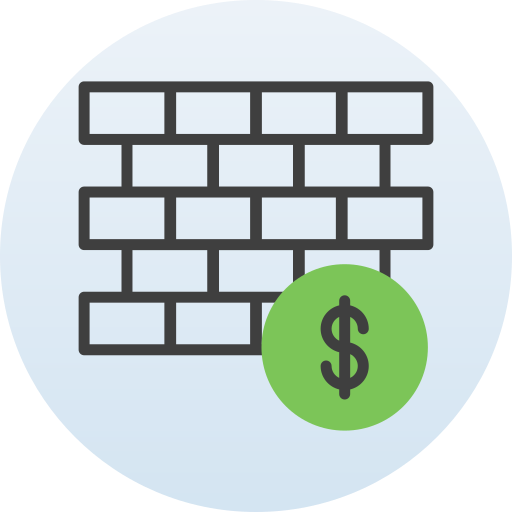 Pay wall Generic Circular icon