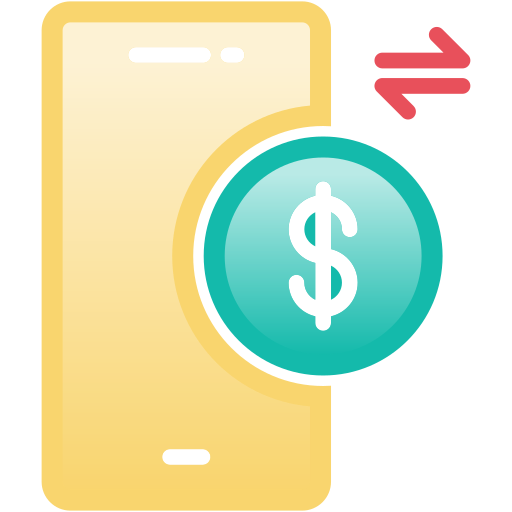 transferencia de dinero Generic Outline Gradient icono