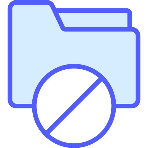 Error Generic Blue icon