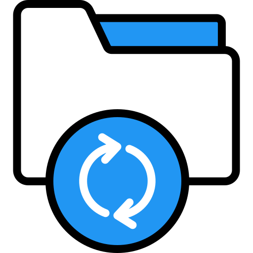 リフレッシュ Generic Outline Color icon
