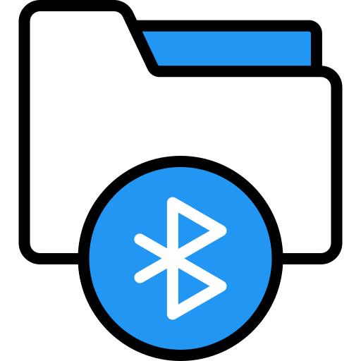 bluetooth Generic Outline Color icoon