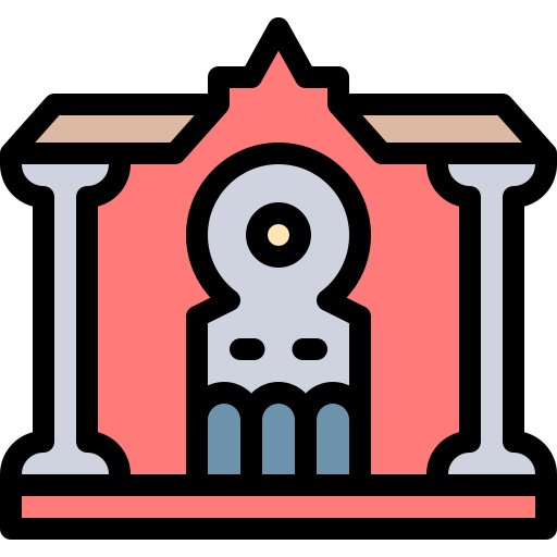 synagoge Detailed Rounded Lineal color icon