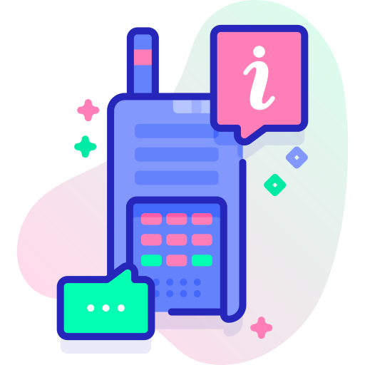 walkie-talkie Special Ungravity Lineal color icon