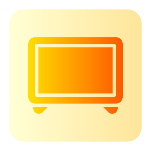 Led tv Generic Flat Gradient icon