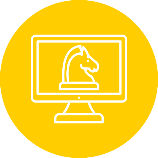 trojaans paard Generic Flat icoon