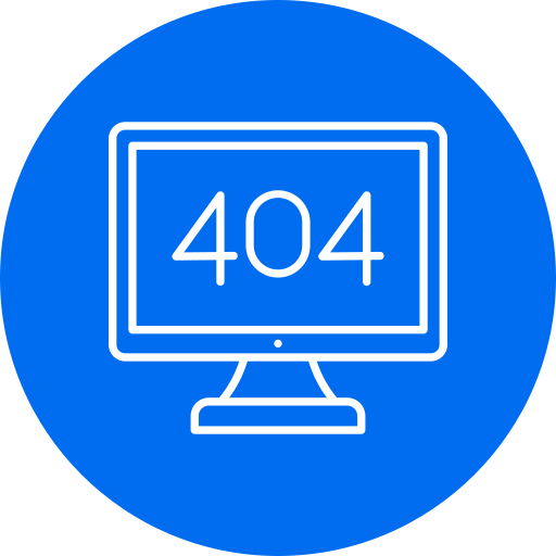 404 Generic Flat icona