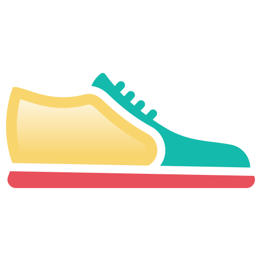 zapatos Generic Outline Gradient icono