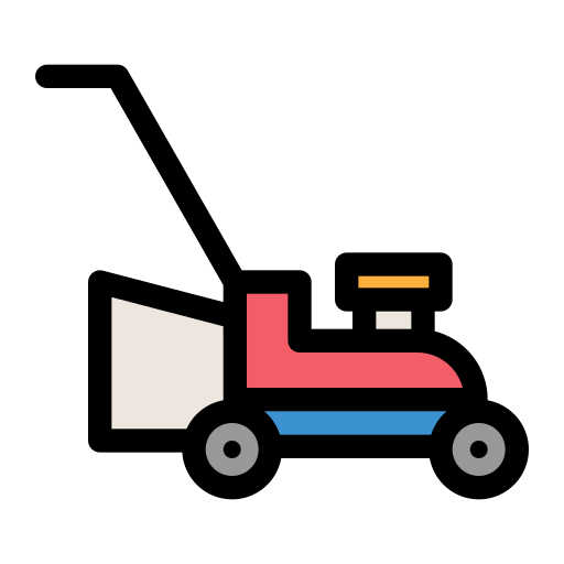 Lawnmower Generic Outline Color icon