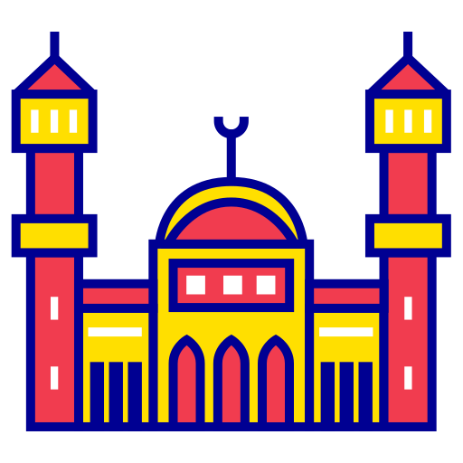 moschea Generic Outline Color icona