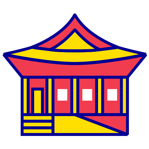 Temple Generic Outline Color icon