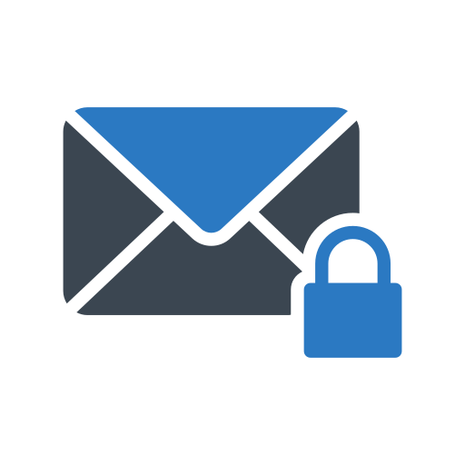Envelop Generic Blue icon