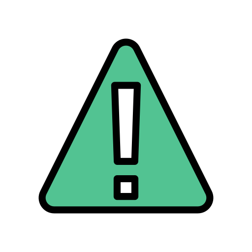 경고 Vector Stall Lineal Color icon