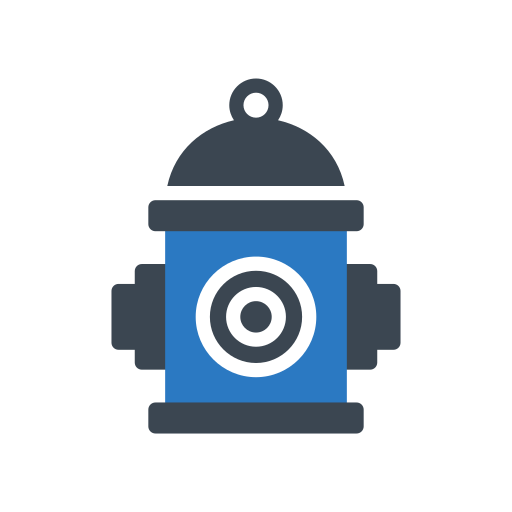 hydrant Generic Blue ikona