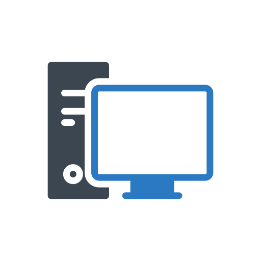 Desktop Generic Blue icon