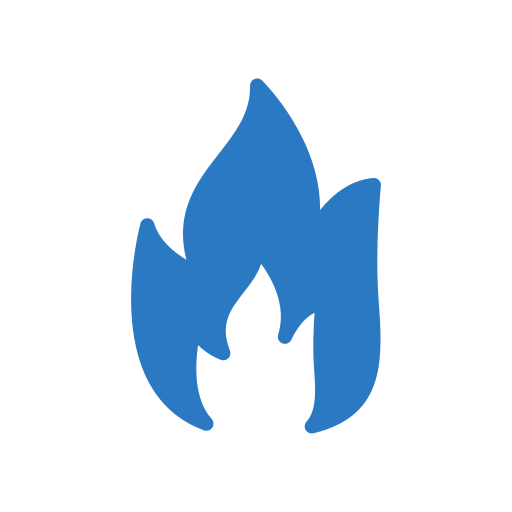Огонь Generic Blue иконка