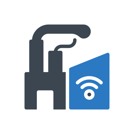 Smart factory Generic Blue icon