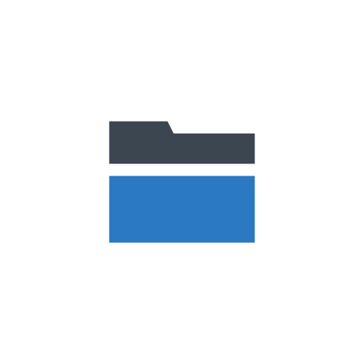 Dem file Generic Blue icon