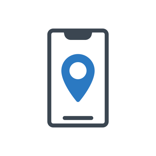 Location pin Generic Blue icon