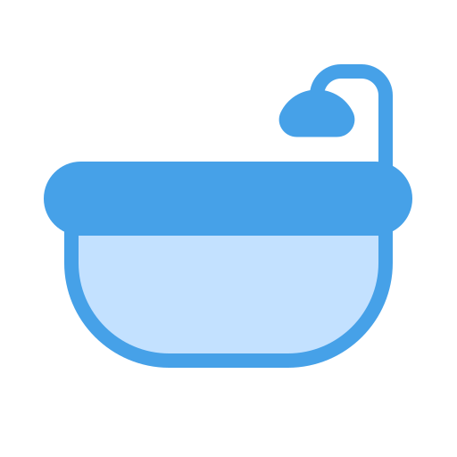 tina de baño Generic Blue icono