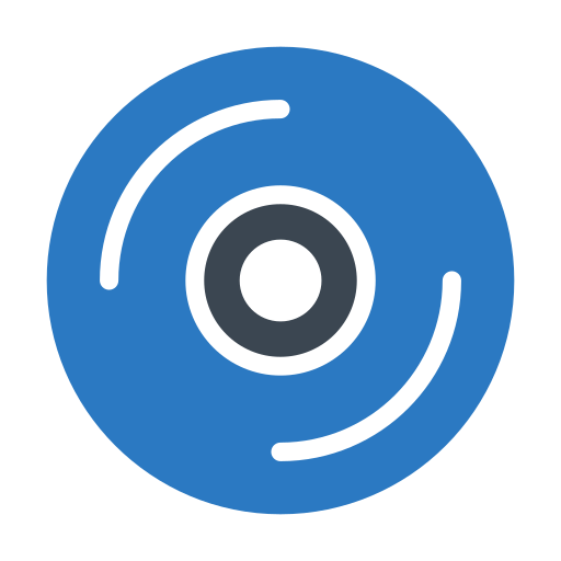 disque Generic Blue Icône