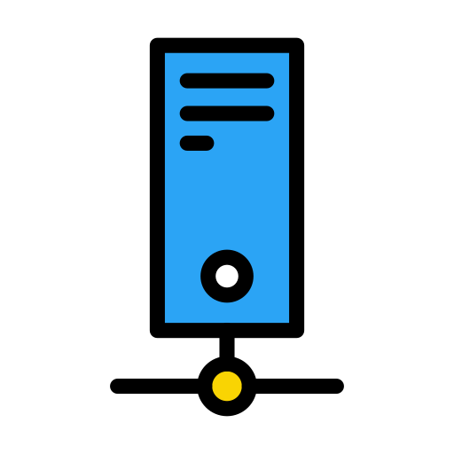 Башня ПК Vector Stall Lineal Color иконка